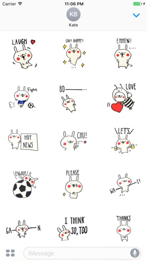 Clifford The Bunny Boy English Stickers(圖1)-速報App