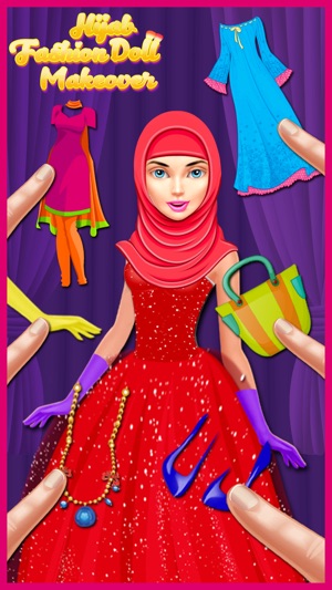 Hijab Fashion Doll Makeover - Turkish Makeup Salon(圖2)-速報App