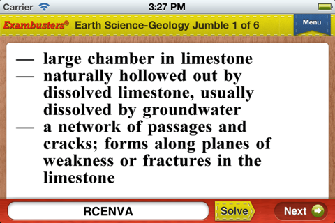 NY Regents Earth Science Flashcards Exambusters screenshot 4