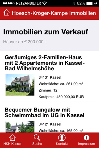 Hoesch-Kröger-Kampe Immobilien screenshot 2