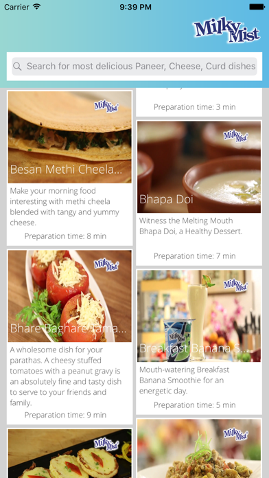 How to cancel & delete Milky Mist Dairy Food Recipe from iphone & ipad 2