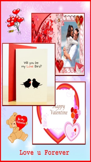 Happy Valentine's Day Card Maker 2017 - Love quote(圖1)-速報App