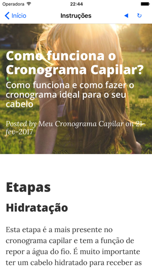 Meu Cronograma Capilar(圖5)-速報App