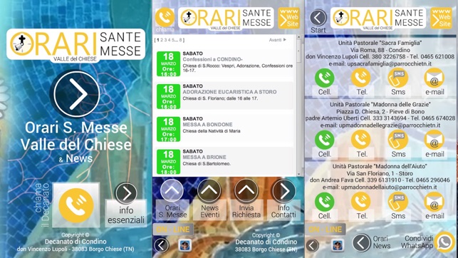 Orari Sante Messe Valle Chiese(圖1)-速報App