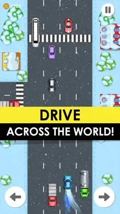 Drive Fast - 2d Retro Racing - Screenshot 3