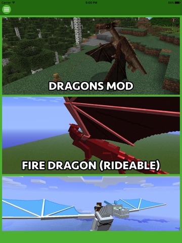 DRAGONS MOD FOR MINECRAFT PC GAME screenshot 2