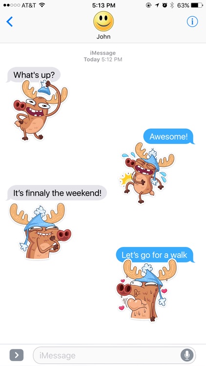 Mad Deer Stickers
