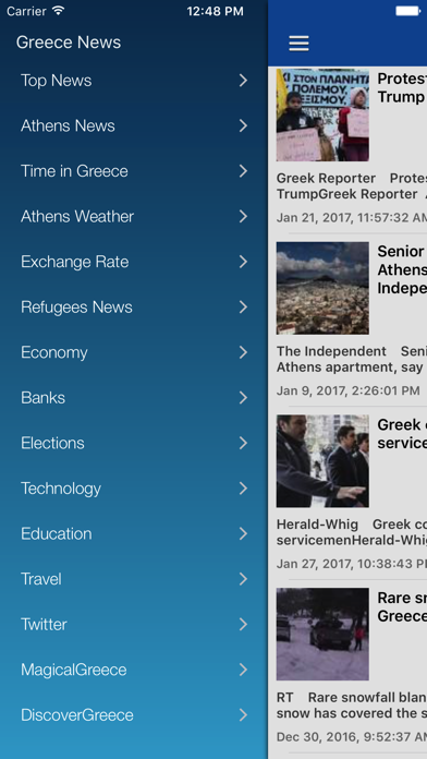 Greek News in English & Greece Radio Free screenshot 2