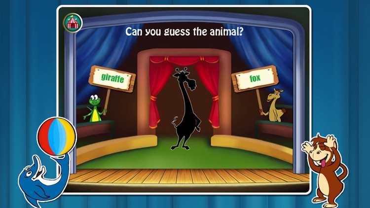 Animal Circus- Toddler Learning Games Baby Kids screenshot-3