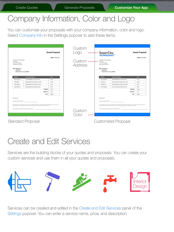 SmartDoc Quote Proposal screenshot-3