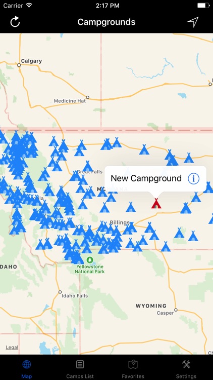 Montana – Campgrounds & RV Parks