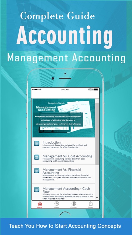 Learn of Managerial Accounting Financial Concepts screenshot-4