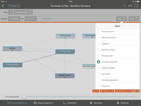 SNP Business Process Analysis screenshot 2