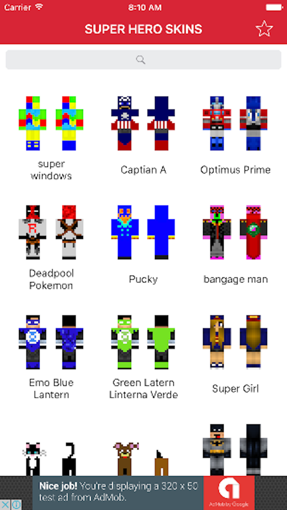 Vip Custom Skins For Minecraft Pe Pro App For Iphone - Free Download 