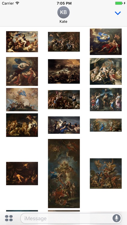 Luca Giordano Artworks Stickers screenshot-3