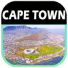 Cape Town, South Africa Offline Travel Map Guide