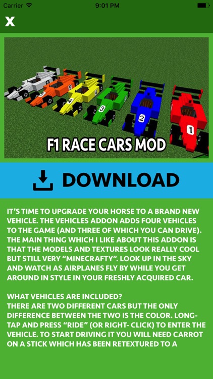 CARS MOD FOR MINECRAFT PC GAME screenshot-4
