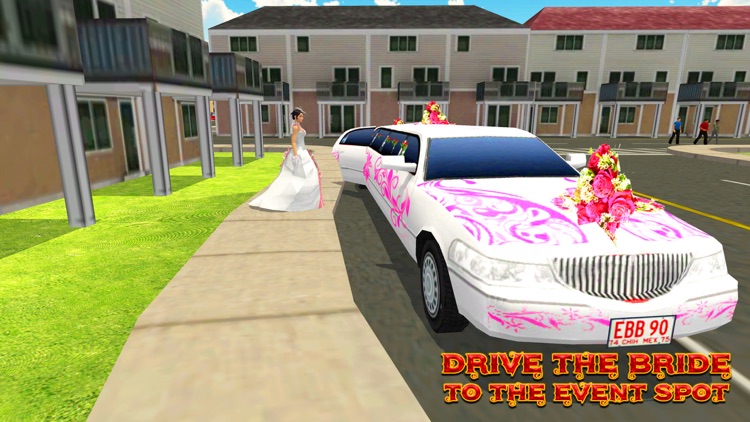 City Bridal Limo Car Simulator & Parking Drive