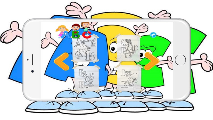 ABC Learning Coloring BookPages  For Kids screenshot-3