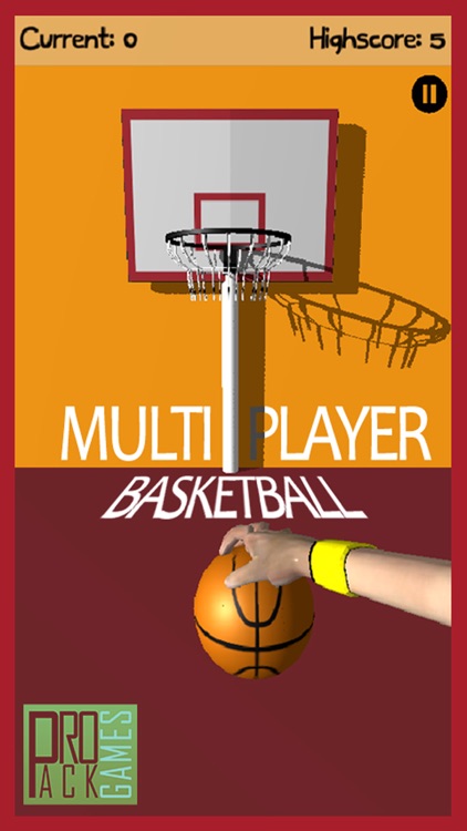 Classic Multiplayer Basketball game: Flick & Throw