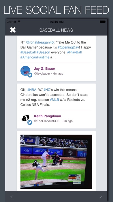 Live Baseball News, S... screenshot1