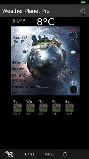 Weather Planet Pro(圖2)-速報App