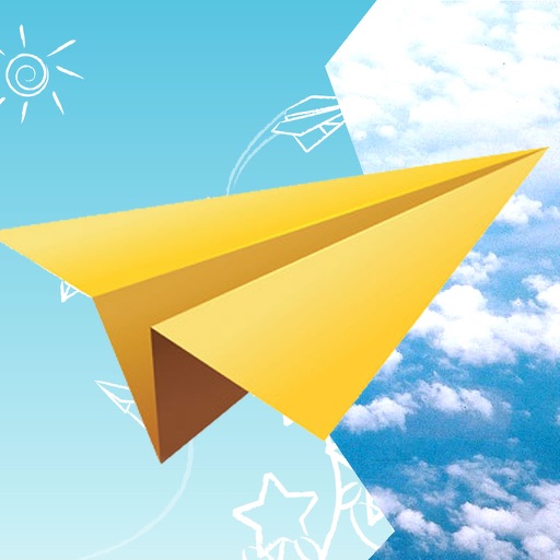 Air Paper Plane In The Real World iOS App