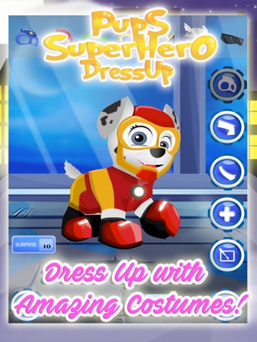 Pups Super-Hero Patrol Dress Up Games for free screenshot 3