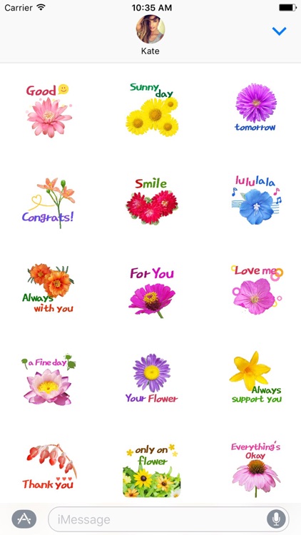 Flower And Bouquets - Animated Stickers