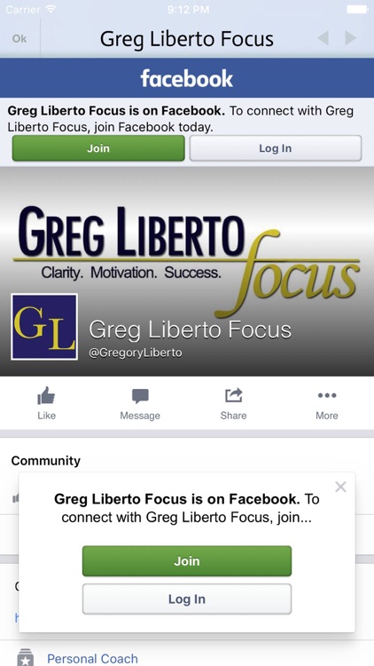 Greg Liberto Focus