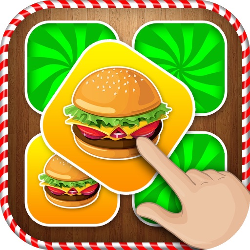 Christmas Foods Matching Cards - Christmas Games iOS App