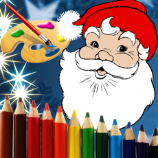 Activities of Christmas Santa Coloring Pages -Kids Coloring Book