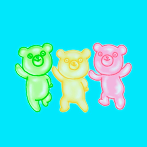 Mega Gummy Bears Stickers! icon