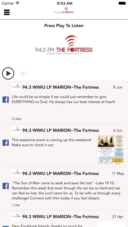 94.3 The Fortress WIWU-FM