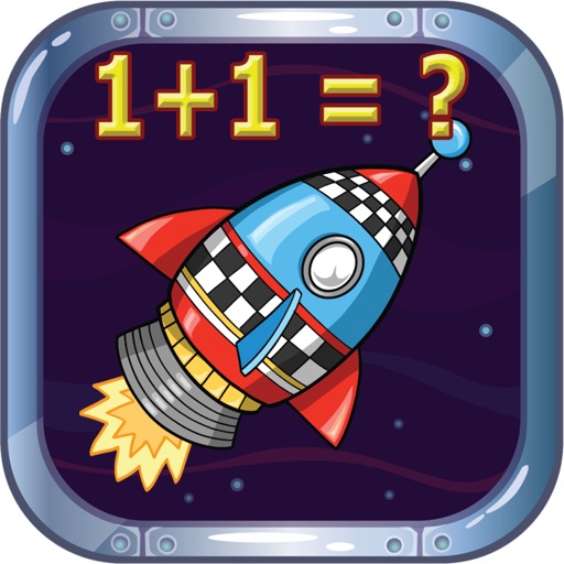 Rocket Common Core 1st Grade Quick Math Brain Test Icon