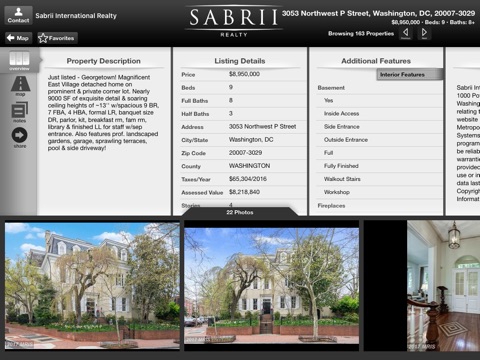 Sabrii Realty for iPad screenshot 4