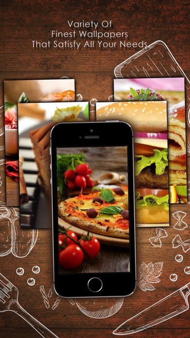 How to cancel & delete Food Wallpapers - Personalised Your Phone Screen from iphone & ipad 4