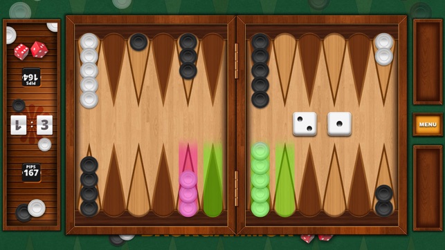 Backgammon Online 2 Players: Multiplayer Free(圖1)-速報App