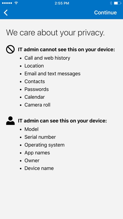 Microsoft Intune Company Portal screenshot-3