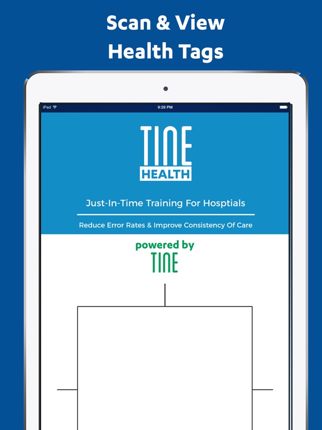 Tine Health for iPad