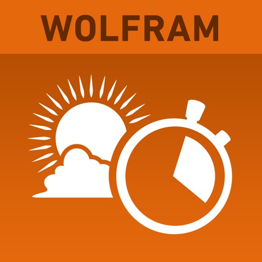 Wolfram Sun Exposure Reference App iOS App