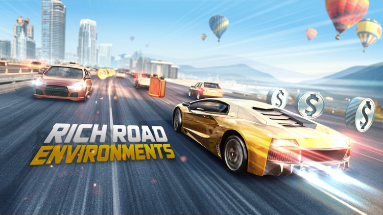 Road Racing: Highway Traffic Driving 3D screenshot-1