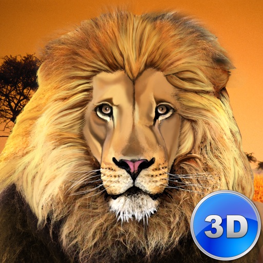 Lion Simulator: Wild African Animal Icon