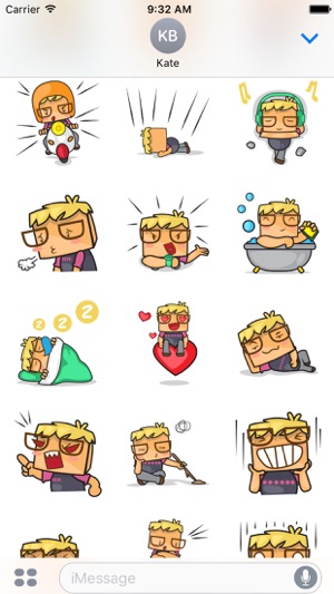 Gogo the cool guy for iMessage Sticker(圖2)-速報App