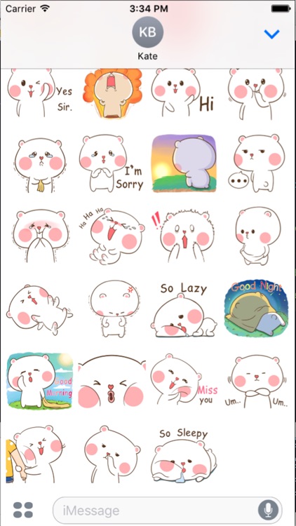 Lovely Fluffy Bear screenshot-3