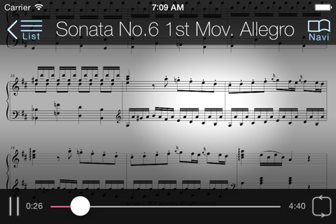 Mozart, W. A. Piano Sonata I screenshot 2