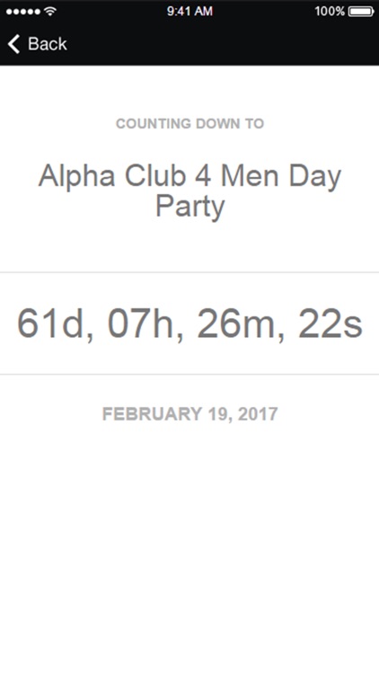 Alpha Club 4 Men