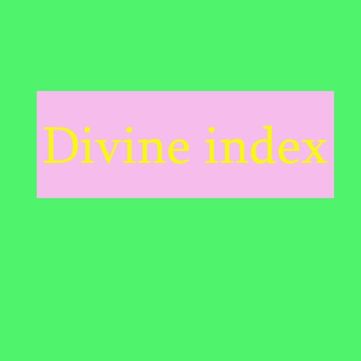 Divine index Icon