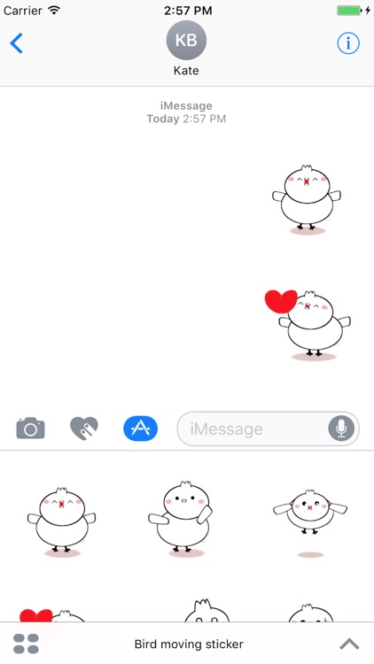 Bird Moving Sticker