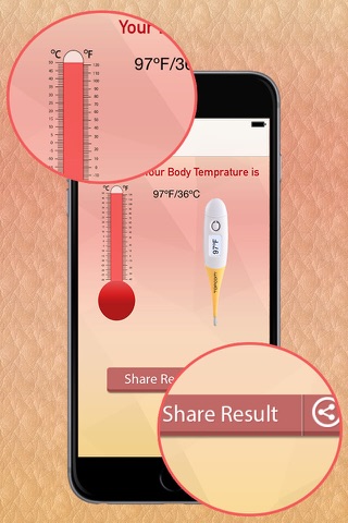 Finger Body Temperature - Smart Thermometer Prank screenshot 4